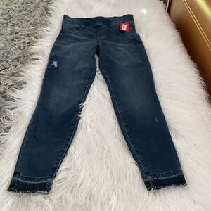 Spanx Distressed Skinny Jeans